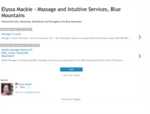 Tablet Screenshot of elyssamackiemassage.blogspot.com