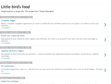 Tablet Screenshot of birdsfood.blogspot.com