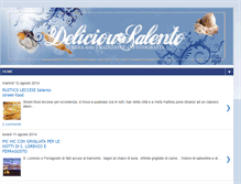 Tablet Screenshot of deliciousalento.blogspot.com