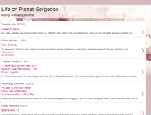 Tablet Screenshot of planetgorgeous.blogspot.com