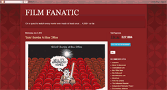 Desktop Screenshot of filmphanatic.blogspot.com