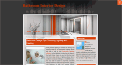 Desktop Screenshot of bathroominteriordecor.blogspot.com