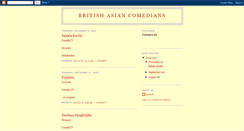 Desktop Screenshot of britishasiancomedians.blogspot.com