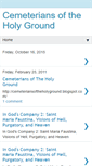 Mobile Screenshot of cemeteriansoftheholyground.blogspot.com