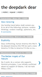 Mobile Screenshot of deepdarkdear.blogspot.com