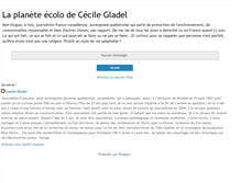 Tablet Screenshot of cecilegladel.blogspot.com