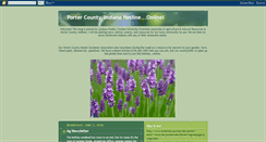 Desktop Screenshot of portercountyhotline.blogspot.com
