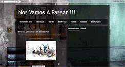 Desktop Screenshot of nosvamosapasear.blogspot.com