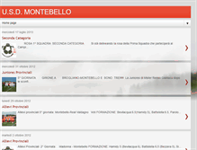 Tablet Screenshot of montebellocalcio.blogspot.com