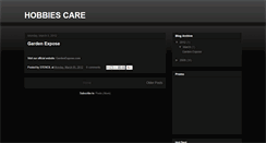 Desktop Screenshot of hobbiescare.blogspot.com