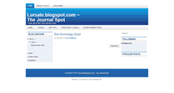 Desktop Screenshot of lursate.blogspot.com