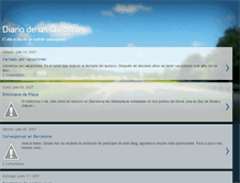 Tablet Screenshot of desde-un-quiosco.blogspot.com