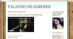 Desktop Screenshot of falandodesaberes.blogspot.com