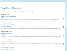 Tablet Screenshot of food-kids-recipe.blogspot.com