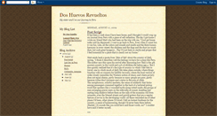 Desktop Screenshot of doshuevosrevueltos.blogspot.com