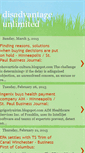 Mobile Screenshot of disadvantage-unlimited.blogspot.com
