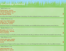 Tablet Screenshot of disadvantage-unlimited.blogspot.com