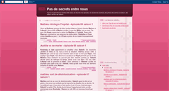 Desktop Screenshot of pas-de-secrets-entre-nous.blogspot.com