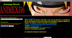 Desktop Screenshot of animex316.blogspot.com