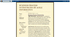 Desktop Screenshot of bpoagileinfo.blogspot.com