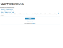 Tablet Screenshot of glutenfreekitchenwitch.blogspot.com