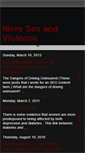 Mobile Screenshot of moresexviolence.blogspot.com
