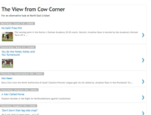 Tablet Screenshot of cow-corner.blogspot.com