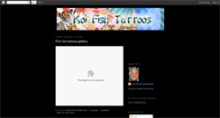 Desktop Screenshot of koifishtattoodesigns.blogspot.com
