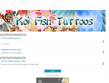 Tablet Screenshot of koifishtattoodesigns.blogspot.com