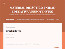 Tablet Screenshot of contenidostematicoscvd.blogspot.com