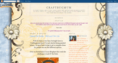 Desktop Screenshot of craftbugmum.blogspot.com