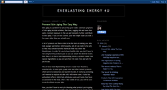 Desktop Screenshot of everlasting-energy.blogspot.com