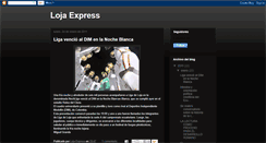 Desktop Screenshot of lojaexpress.blogspot.com