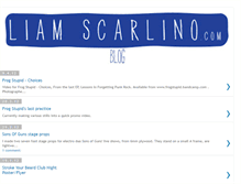 Tablet Screenshot of liamscarlino.blogspot.com