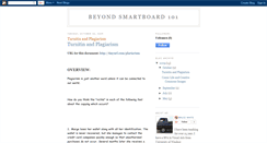 Desktop Screenshot of beyondsmartboard101-brucedwhite.blogspot.com