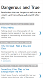 Mobile Screenshot of dangerousandtrue.blogspot.com