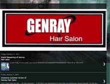 Tablet Screenshot of genrayhairsalon.blogspot.com