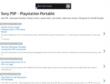 Tablet Screenshot of playstation-psp.blogspot.com