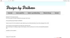 Desktop Screenshot of designbydalkaer.blogspot.com