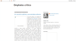 Desktop Screenshot of omphaloscritico.blogspot.com