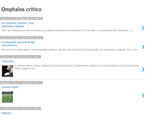Tablet Screenshot of omphaloscritico.blogspot.com