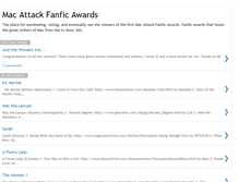 Tablet Screenshot of macattackawards.blogspot.com