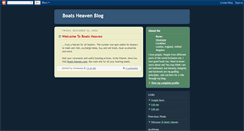 Desktop Screenshot of boatsheaven.blogspot.com