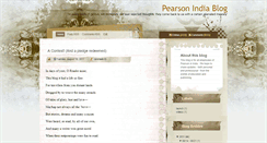 Desktop Screenshot of pearsonindia.blogspot.com