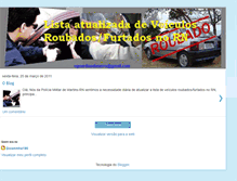Tablet Screenshot of carrosroubados.blogspot.com