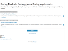 Tablet Screenshot of boxing-gloves-products.blogspot.com