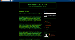 Desktop Screenshot of pamagester.blogspot.com