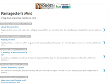 Tablet Screenshot of pamagester.blogspot.com