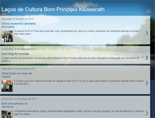 Tablet Screenshot of lacosdecultura.blogspot.com