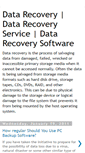 Mobile Screenshot of datarecovery-online.blogspot.com